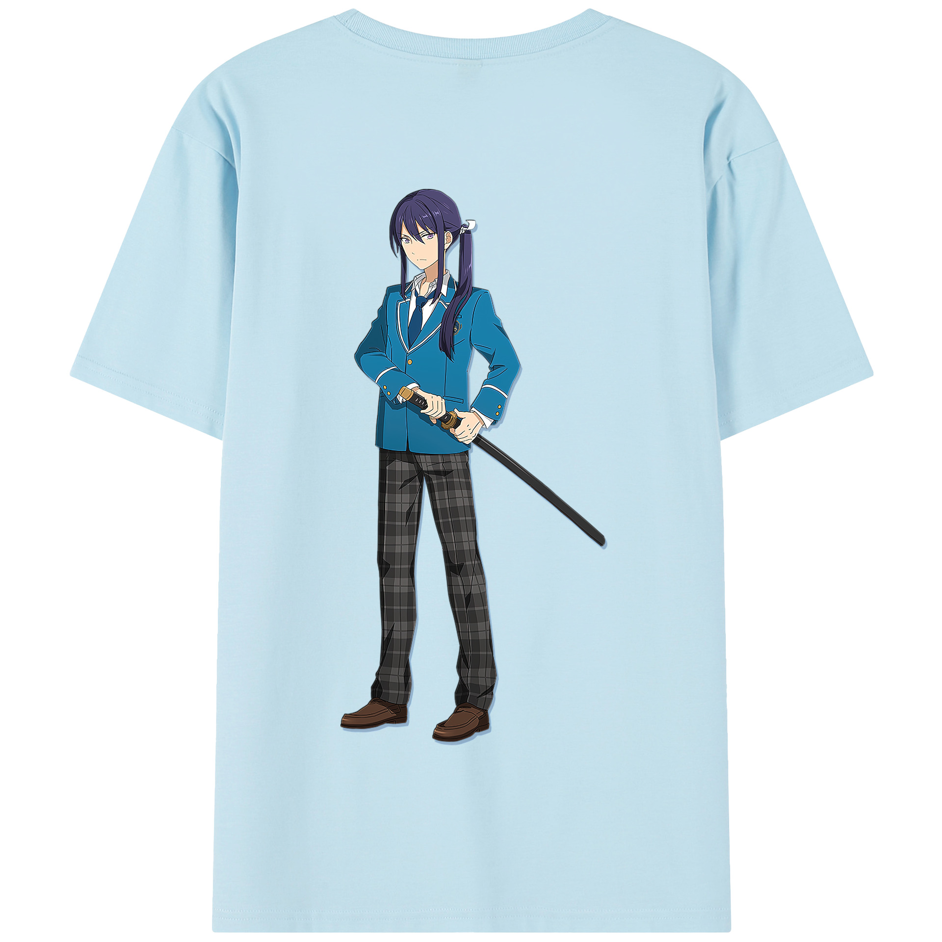 （画像用） あんさんぶるスターズ! Ensemble Stars 綿100％半袖Tシャツ（背面プリント）